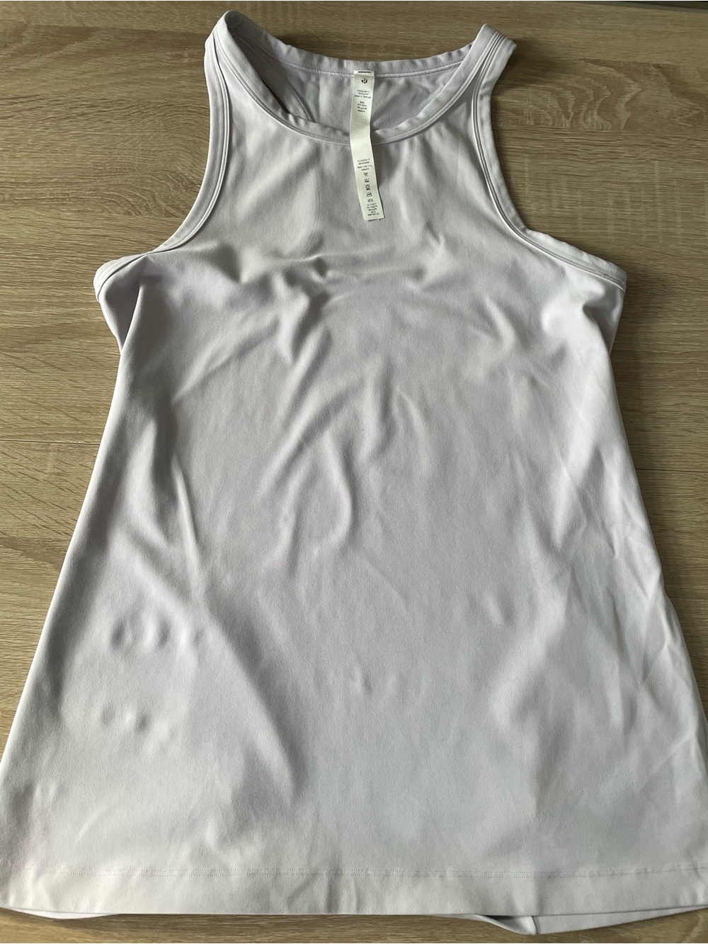 lululemon athletica Light Lavender Racerback Tank Top
